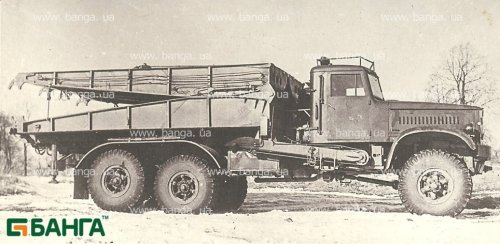 Изделие ТММ на шасси КрАЗ-214Б