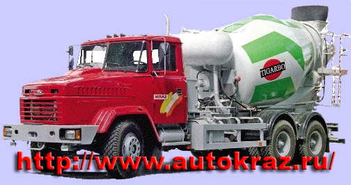 Автобетоносмеситель КрАЗ-6124Р4